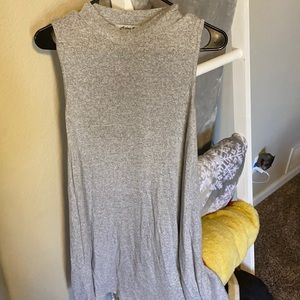 Grey Sleeveless Dress - Aiden Y